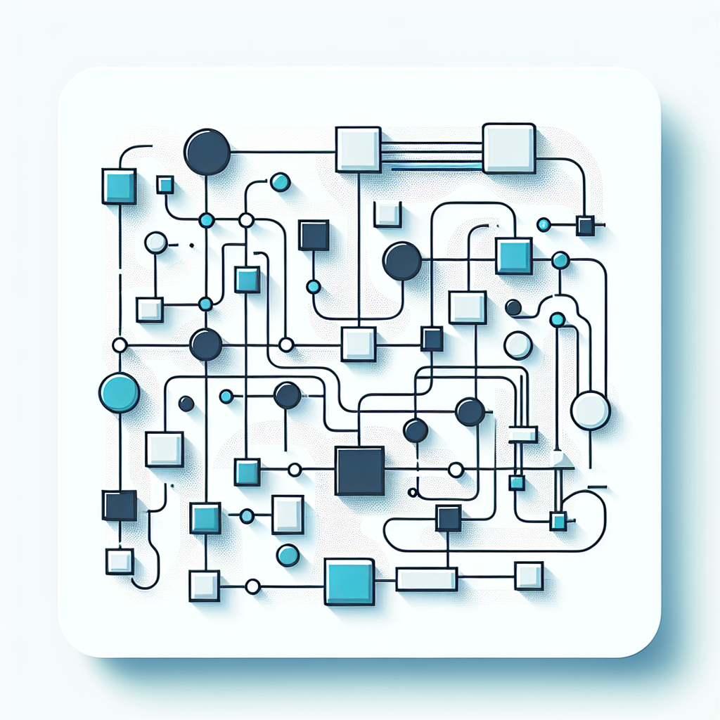Business workflows flowing through a custom system